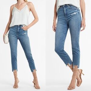 Express | Super High Rise Mom Jean, 12